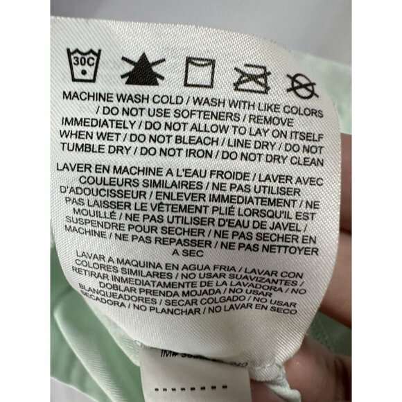 Nike Pro Intertwist Muscle Tank Top Women's Medium Green Tulip Back Train - Picture 8 of 8